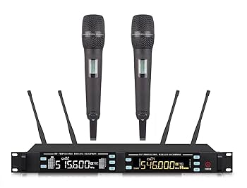 プロ仕様UHFワイヤレスマイクシステム Wireless Microphone Amazon.com: Pro Wireless Microphone System for Performers